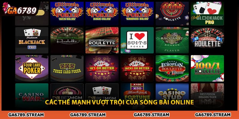 Các thế mạnh vượt trội của casino Ga6789 cực cuốn